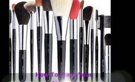 How To Clean Your Makeup  Brushes