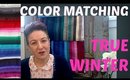 Winter Color Palette: How to Mix and Match Clothing Colors | Cool Skin Undertone | Color Analysis