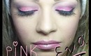 i love pink eyes NYX glitter tutorial GR