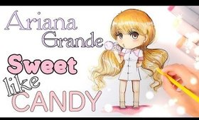 🌸ARIANA GRANDE SWEET LIKE CANDY - CHIBI Version🎄