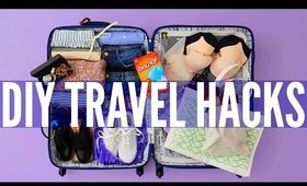 DIY TRAVEL LIFE HACKS!!