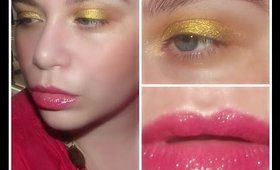 Low Key/Effortless Summer Make-up: Yellow Eyes and Sheer Lips