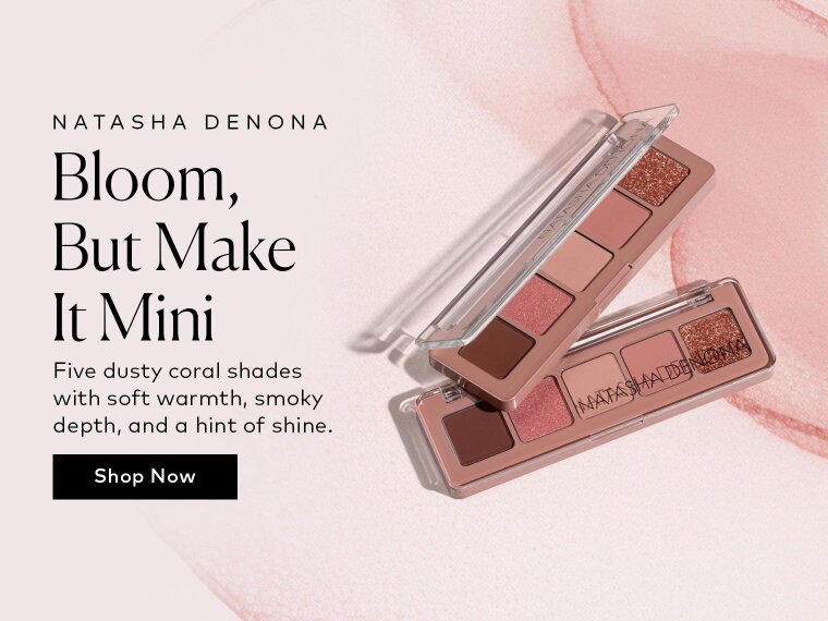 Move from fresh daytime color to richer evening definition without taking up half your makeup bag with five brand-new coral shades inspired by the sell-out Bloom Palette. Shop the Natasha Denona Mini Bloom Eyeshadow Palette at Beautylish.com