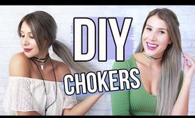 Easy DIY Tumblr Chokers | Fun Summer Project Idea!!