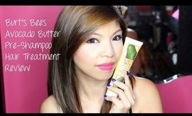 Burt's Bees Avocado Butter Hair Treatment Review