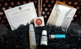 ♕ Glossybox 'Work That Beauty' April 2013 Unboxing ♕