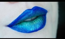 Peacock Ombre Lips