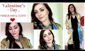 ♥ Valentine's Day: Makeup, Hair & Outfit ♥