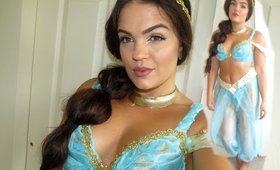 Princess Jasmine DIY Costume, Hair, & Makeup