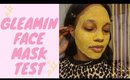 GLEAMIN FACE MASK TEST | Does this mask work?!