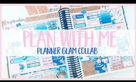 Plan With Me ♛ Planner Glam COLLAB (Erin Condren Horizontal)