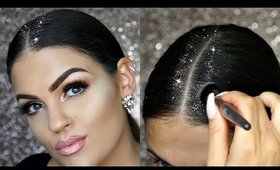 PROM HAIR GLITTER HAIR TUTORIAL