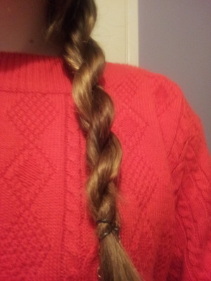 my rope braid for today.