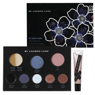 By Lauren Luke My Sultry Blues and My Glossy Lips Complete Makeup Palette for Eyes, Cheeks and Lips