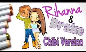 RIHANNA & DRAKE - CHIBI VERSION