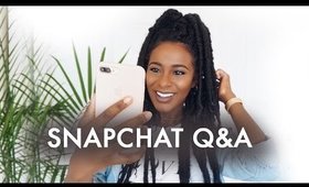 SNAPCHAT Q&A