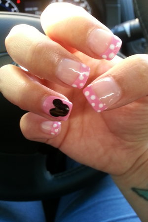 Minnie Mouse Nails

