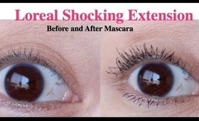 Loreal Shocking Extension  Mascara Review