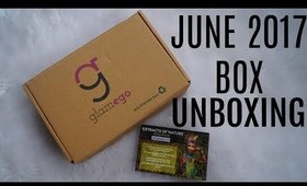 GLAMEGO BOX JUNE 2017 | Unboxing and Review | Stacey Castanha