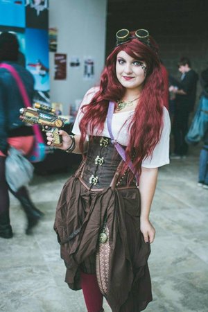 Steampunk character 