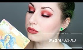 LIMECRIME VENUS I - DAY 3:  VENUS HALO | 1 PALETTE FOR A WEEK