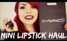 MAC Mini Lipstick haul | MRamosMUA