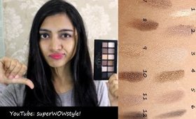 First Impressions: Maybelline Eyeshadow Review (The Nudes Palette)