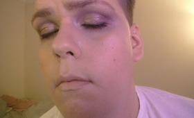 Messy Grunge Red Smokey Eye Inspired by Siobhan Donaghy Makeup Tutorial