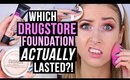 TESTING NEW DRUGSTORE FOUNDATIONS || L'Oreal Total Cover vs. Maybelline Dream Cushion?!