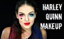 Harley Quinn Suicide Squad GLAM Makeup Tutorial | Inspired by NIKKI TUTORIALS