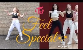 [DANCE COMPARISON] TWICE (트와이스) - "Feel Special" | cover by Lisa Joan