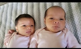 Introducing my twin girls| Names Revealed| Post Partum Body