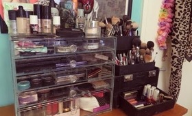 Updated Makeup Collection & Storage!