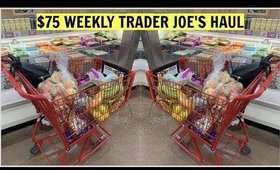 $75 TRADER JOE'S WEEKLY HAUL | DAIRY FREE | MEAL IDEAS