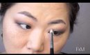 Smockey gray look with Naked 1 makeup tutorial for asian monolid eyes I Futilities And More