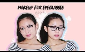 Everyday Makeup With Eyeglasses ft. Firmoo | AD