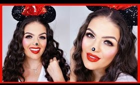 GLAM Minnie Mouse Makeup