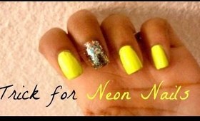How to: Make Neon Polishes POP!