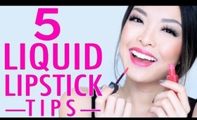 HOW TO: Apply Liquid Lipstick For Beginners | chiutips