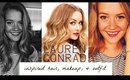 Lauren Conrad Inspired Hair Makeup & Fashion Look