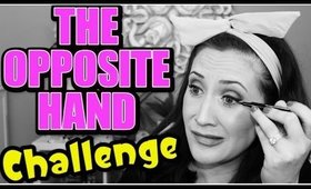 The Opposite Hand Challenge Collab with CillaVBeauty
