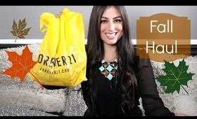 Fall Fashion Haul: Forever 21, Infiniteen, Rosewholesale and More!