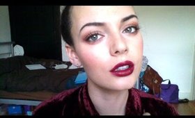 Autumn/Fall Makeup Tutorial | Dark Lips & Copper Eyes