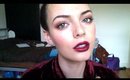 Autumn/Fall Makeup Tutorial | Dark Lips & Copper Eyes