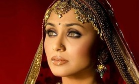 Getting Ready With Me :: Bollywood Rani Mukherjee Inspired Brown Bridal Look