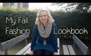 My Fall Fashion Lookbook!
