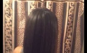 Side part sew in