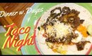 Carne Picado Tacos: Dinner w/ the Dayes
