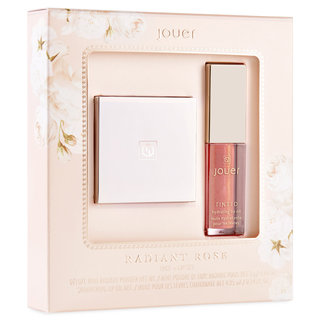 Jouer Cosmetics Radiant Rose Face and Lip Set