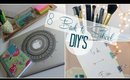 Back to School DIY's (Laptop sticker, Organizer, totes and more!)